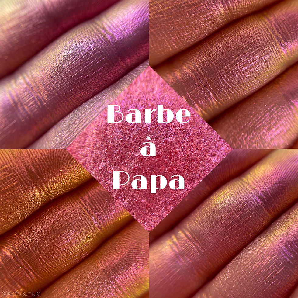 Miniature : Hand Pressed Eyeshadow BARBE A PAPA   Pre Order