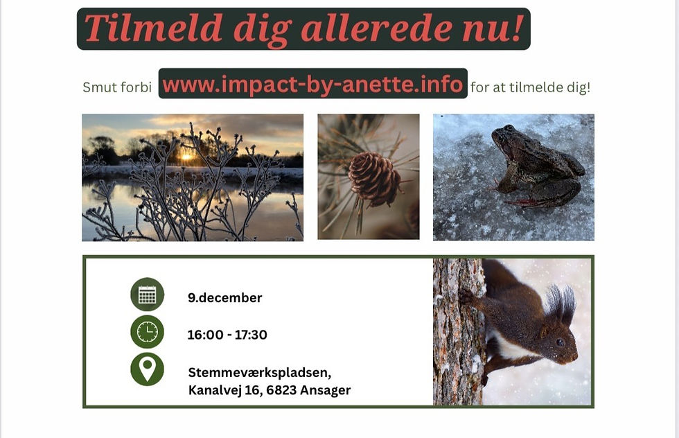 Na´Vi Nature event 9. December