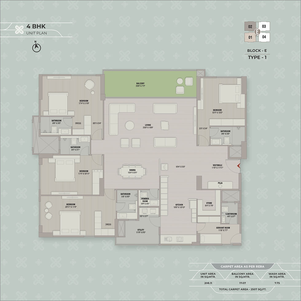 the universe by venus , venus grounds , 4 bhk at nehrunagar, 4bhk luxury apartment