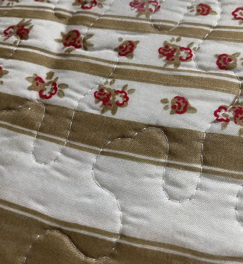 Thumbnail: 3-Piece Quilt Set Bedspread  Reversible Coverlet Set PATCH WORK QUEEN