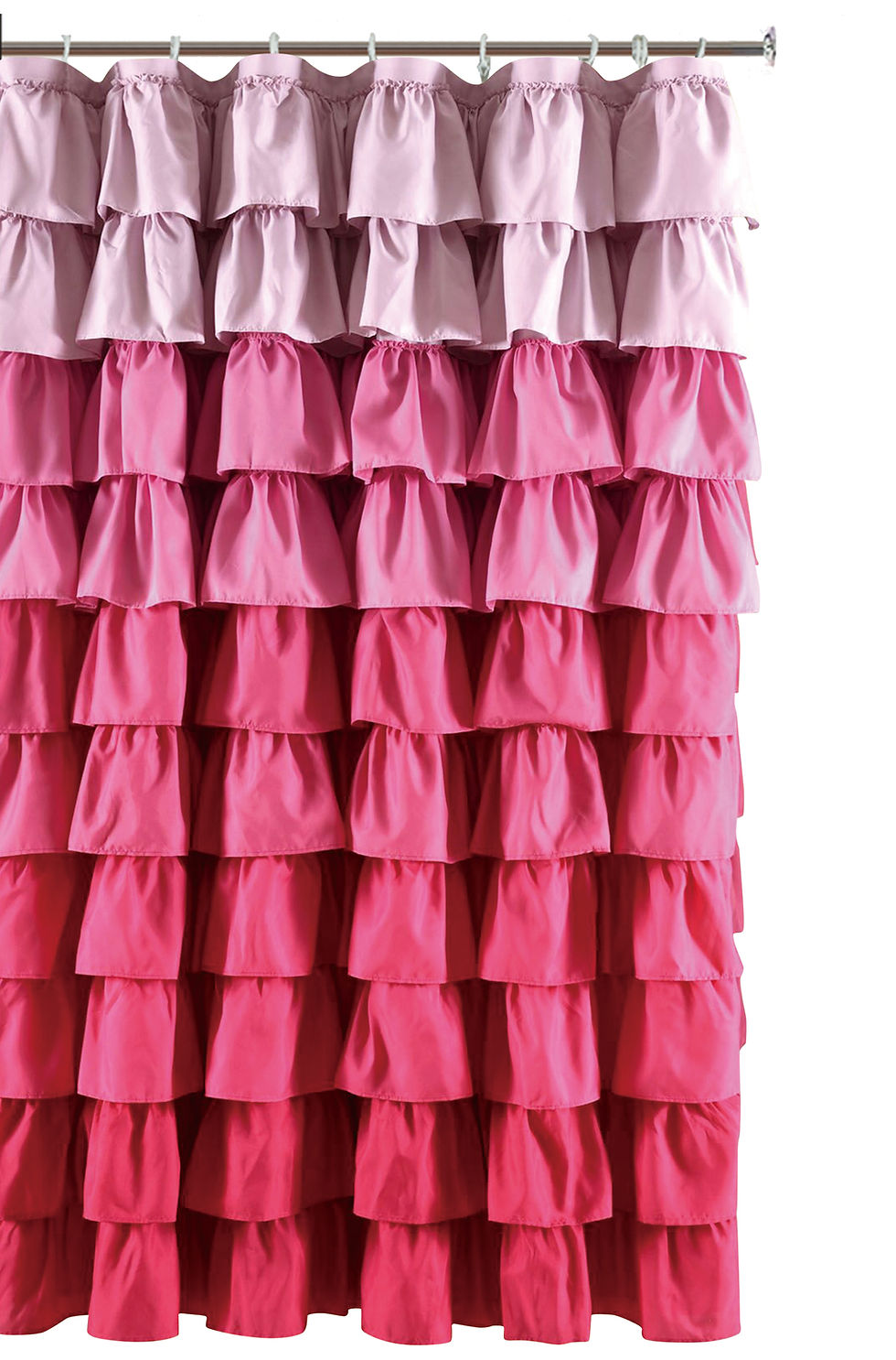 Thumbnail: FLAMINGO SHOWER CURTAIN MULTI PINK