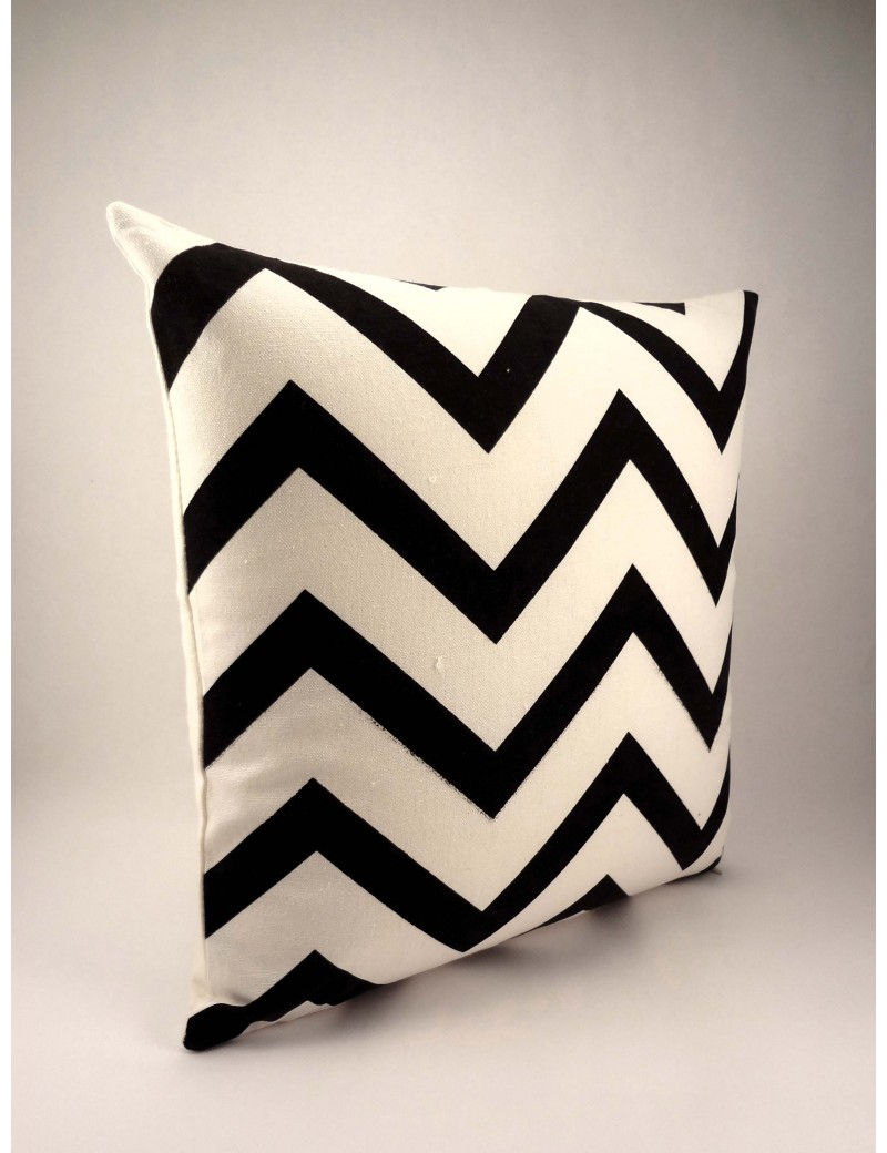 Thumbnail: Black Chevron Pain Free Pillow
