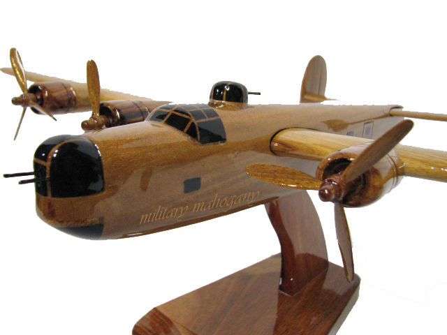 Thumbnail: B-24J Liberator Wooden Model