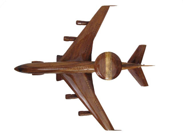 Thumbnail: E-3 Awacs Wooden Model