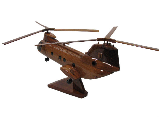 Thumbnail: CH-46 Sea Knight Wooden Model