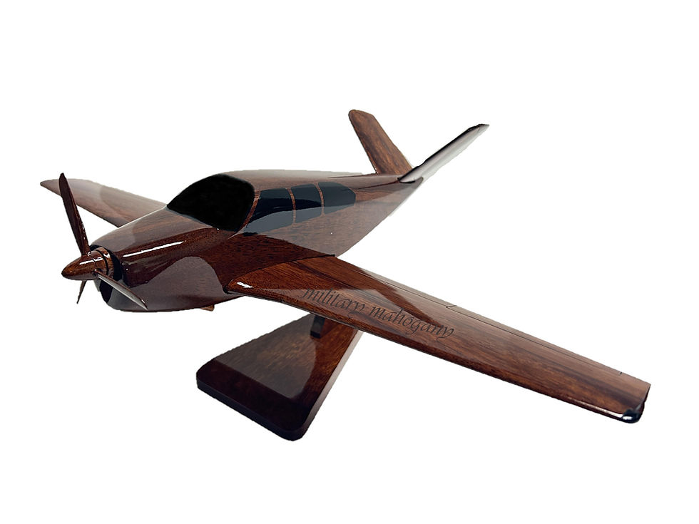 Thumbnail: V-tail Bonanza Wooden Model
