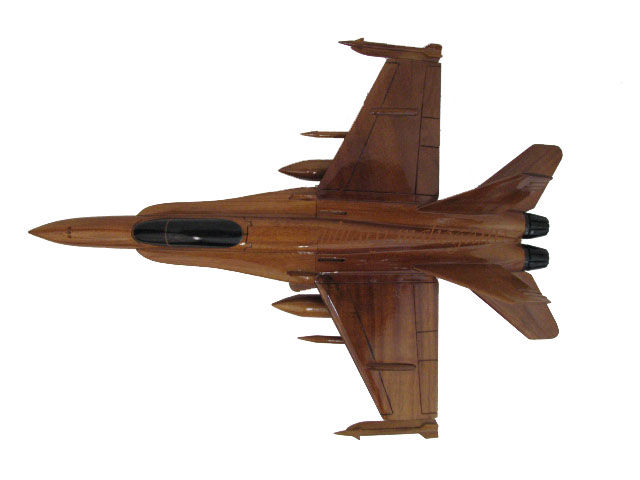 Thumbnail: F/A-18 Hornet Wooden Model