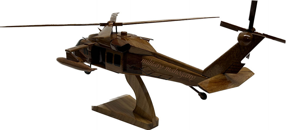 Thumbnail: UH-60 A/L Blackhawk Wooden Model with CEFS