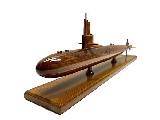 洋楽 SKANLESS JOE / Keepin Ya Subbin SSN-585 Skipjack Class | Military Mahogany