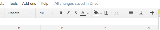 Tip of the Day: Use the Text Rotation tool in Google Sheets.