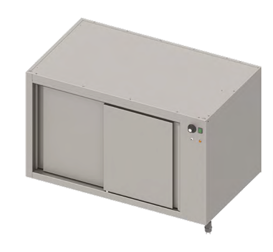 Miniaturbild: BX 80, WÄRMEUNTERSCHRANK MIT SCHIEBETÜREN