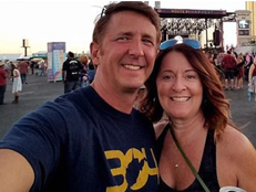 La última selfie de una pareja antes de la masacre en Las Vegas