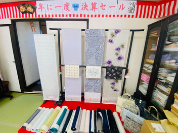 年に一度👘決算セール🎯