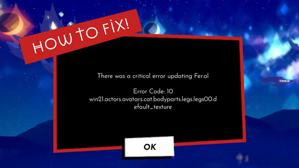 How To Fix Error Code 10 There Was A Critical Error Updating Fer Al