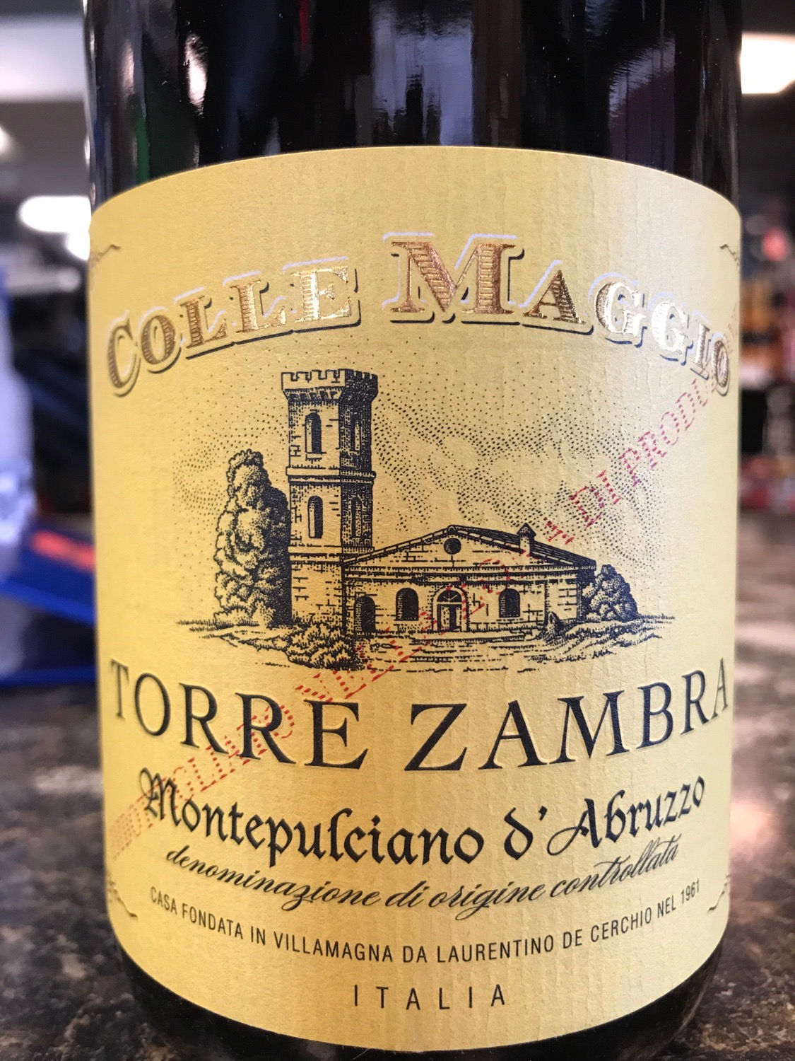 TORRE ZAMBRA MONTEPULCIANO - 750ML