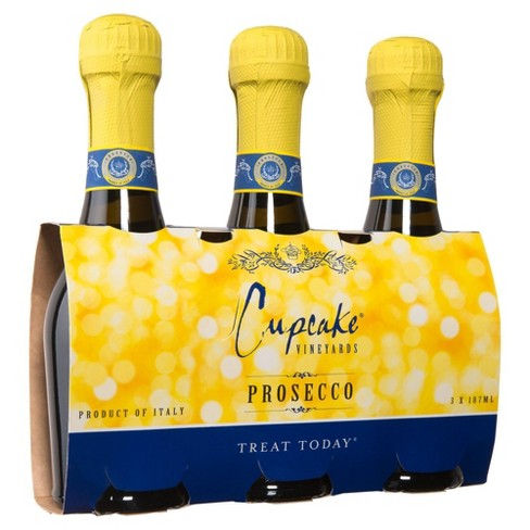 CUPCAKE PROSECCO 187ml 3PACK