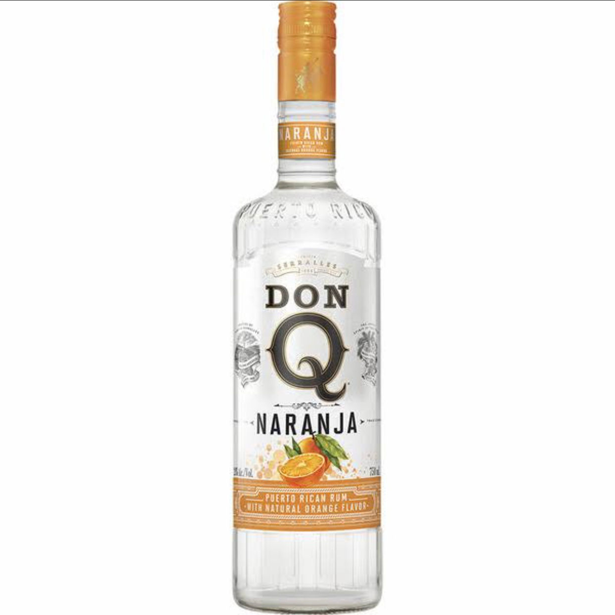 Don Q Naranja Orange Rum 1Li