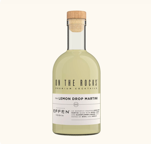 On The Rocks Lemon Drop Martini Cocktail 375ml | Liquor