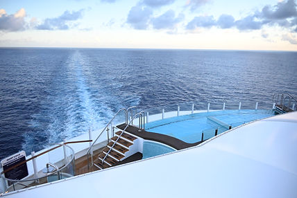 DCL off the back of the ship