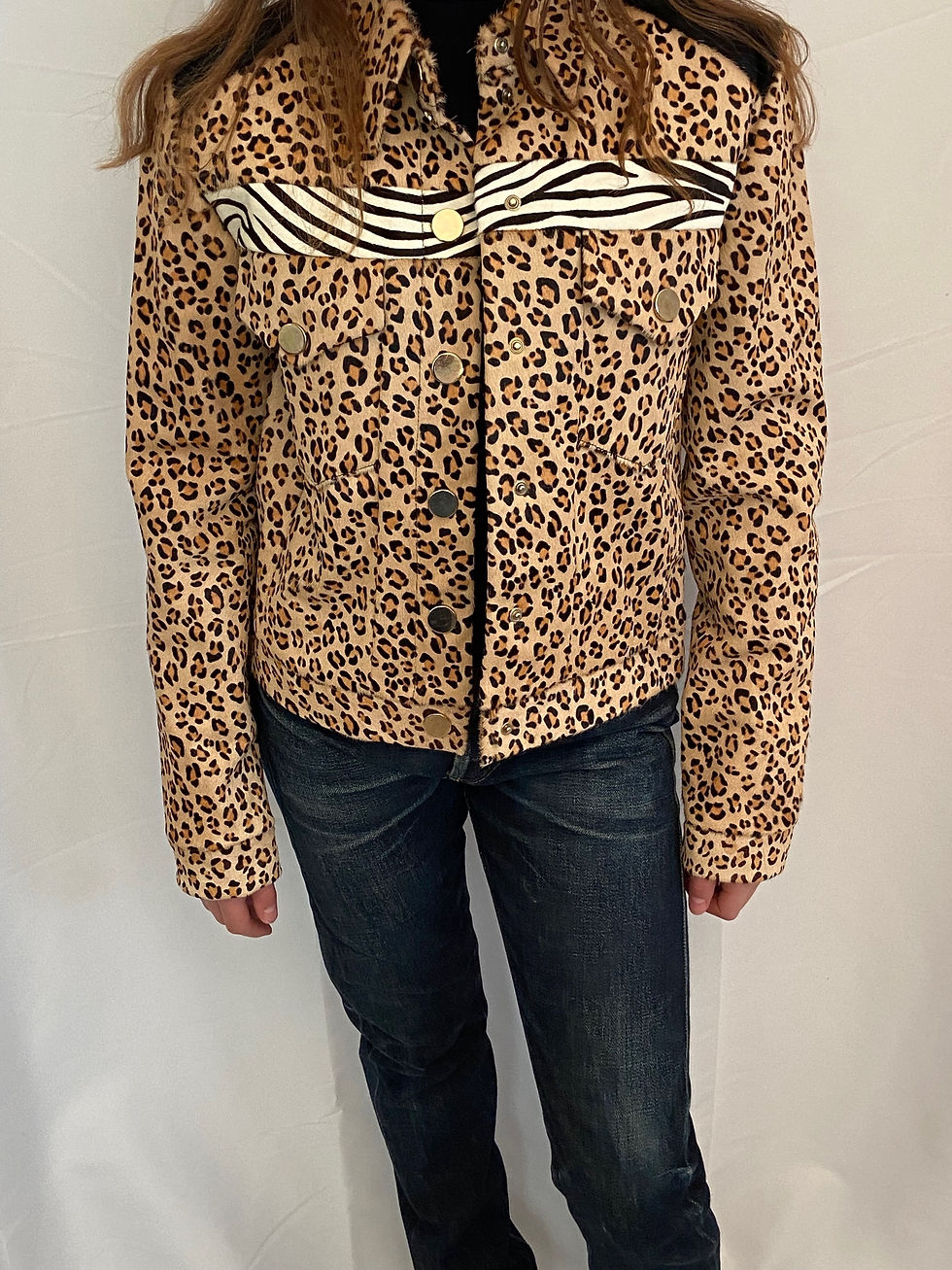 Miniature : Veste Leopard AMERICAN RETRO