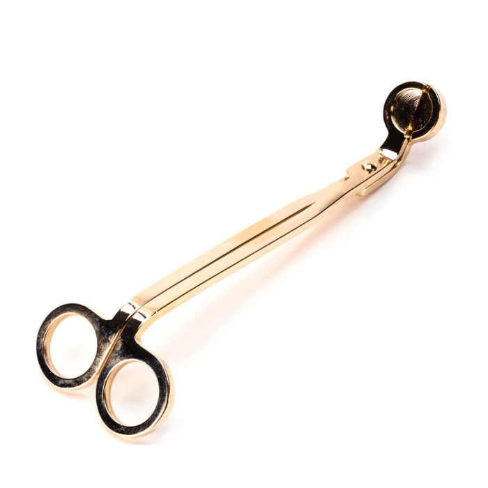 Gold wick trimming scissors
