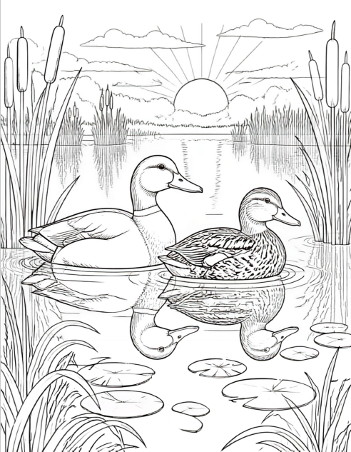 Thumbnail: Waterfowl Marsh - DIGITAL COPY