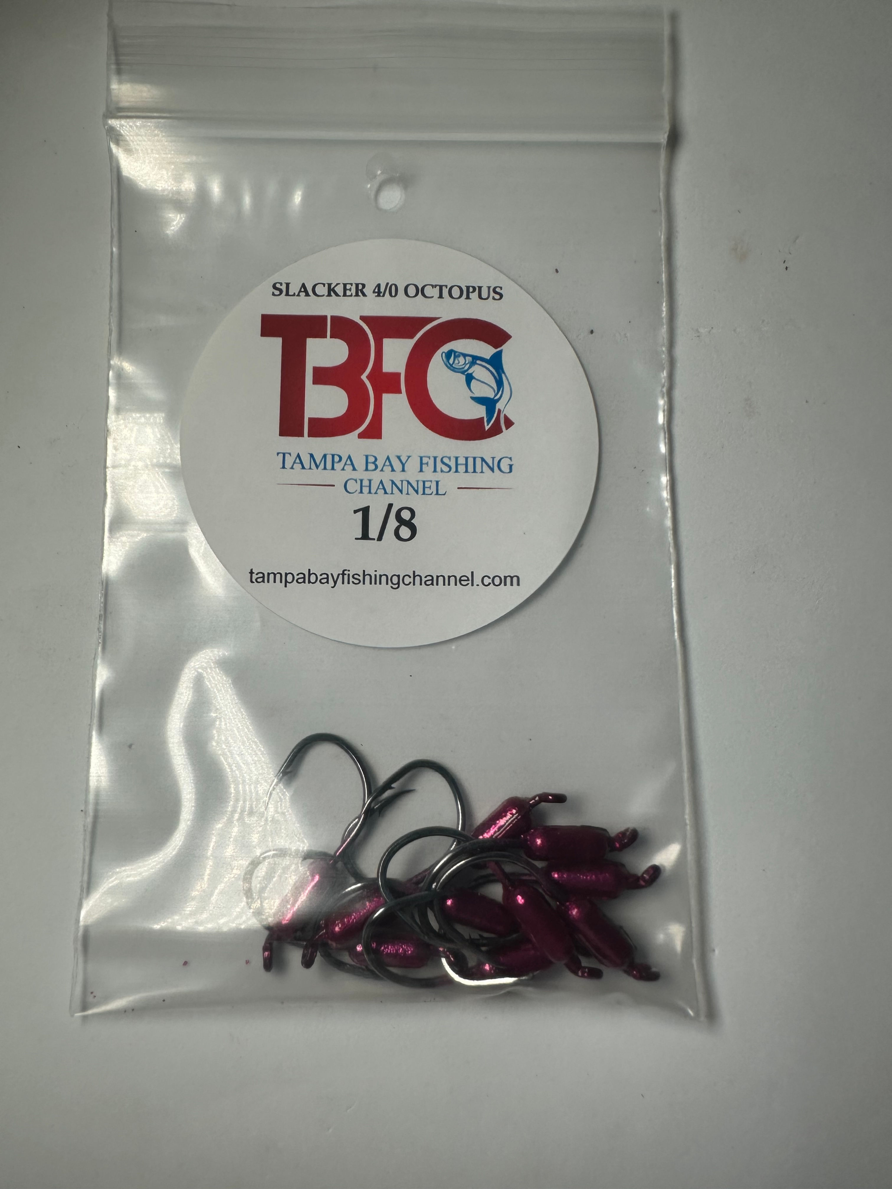 Slacker Jig Candy Apple Pink Octopus Hook