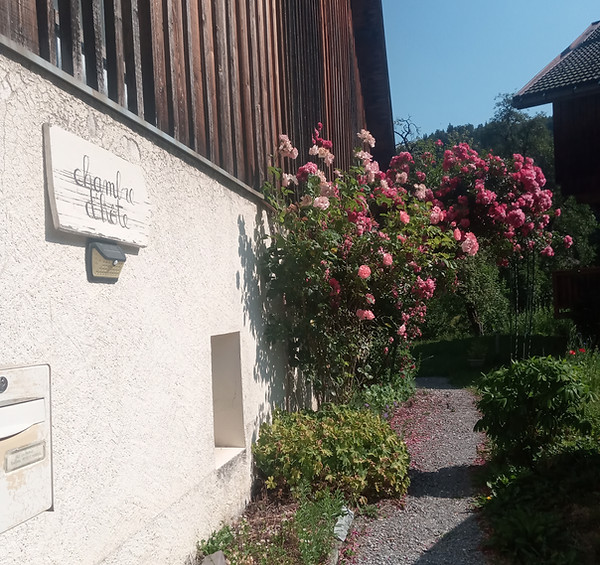 Entrée des chambres d'hôtes