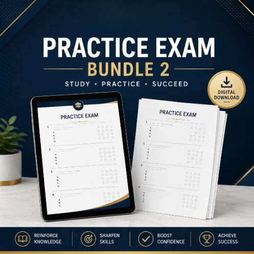 Medical Coding Practice Exam Bundle 2 Advanced — 6 Practice Exams | 90 Questions