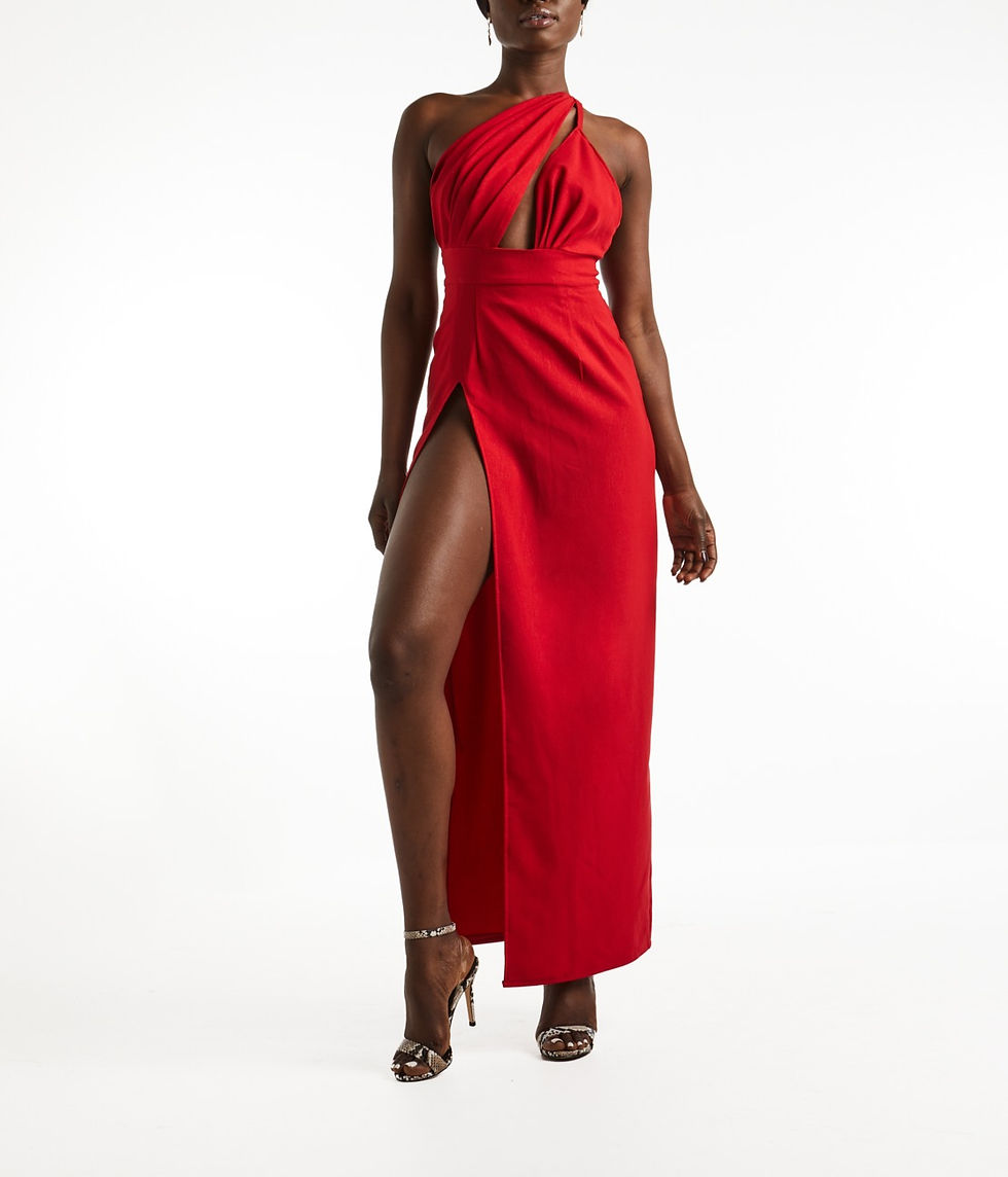 Twisted Rose Dress