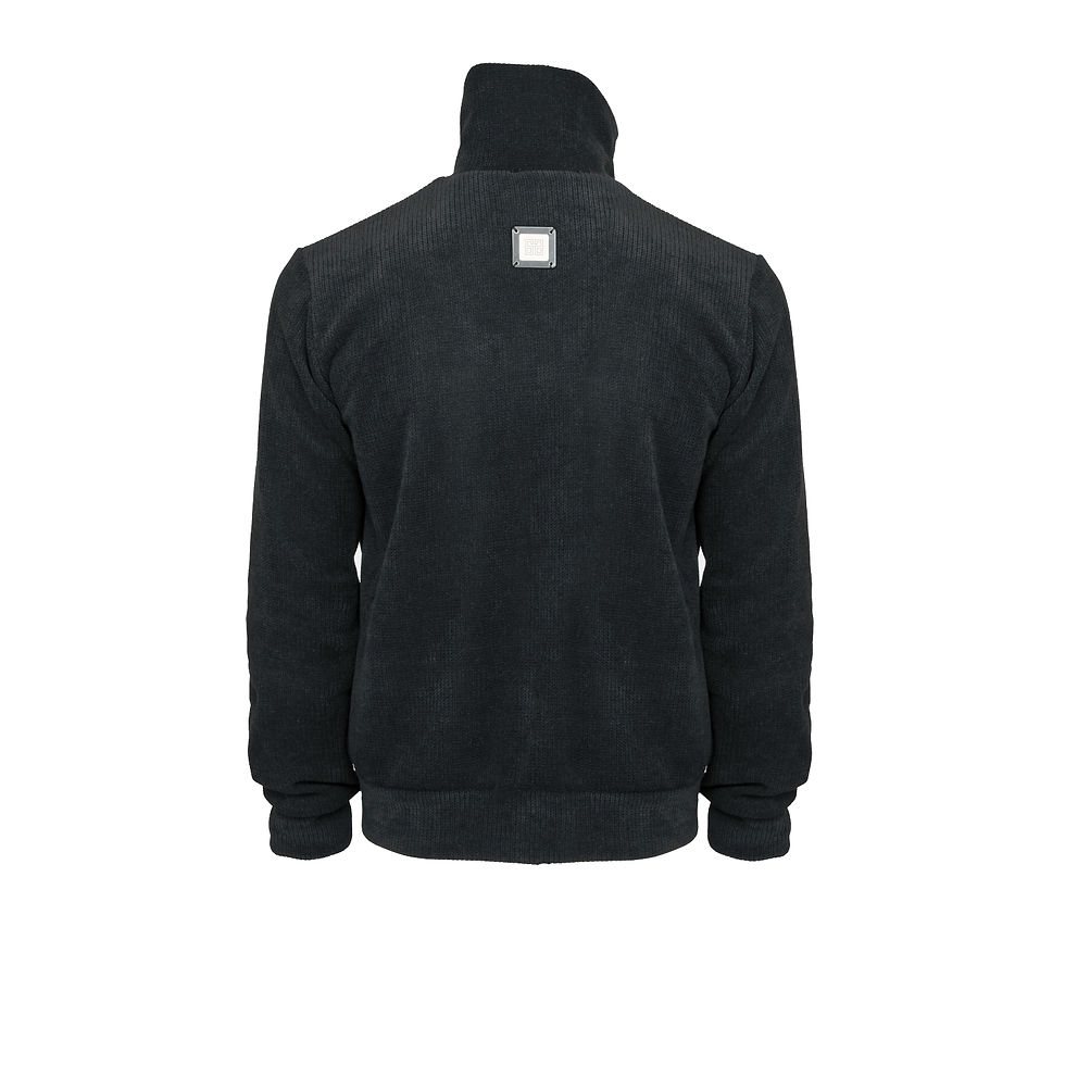 Thumbnail: SSD 949 - Zipped Knitted Sweater