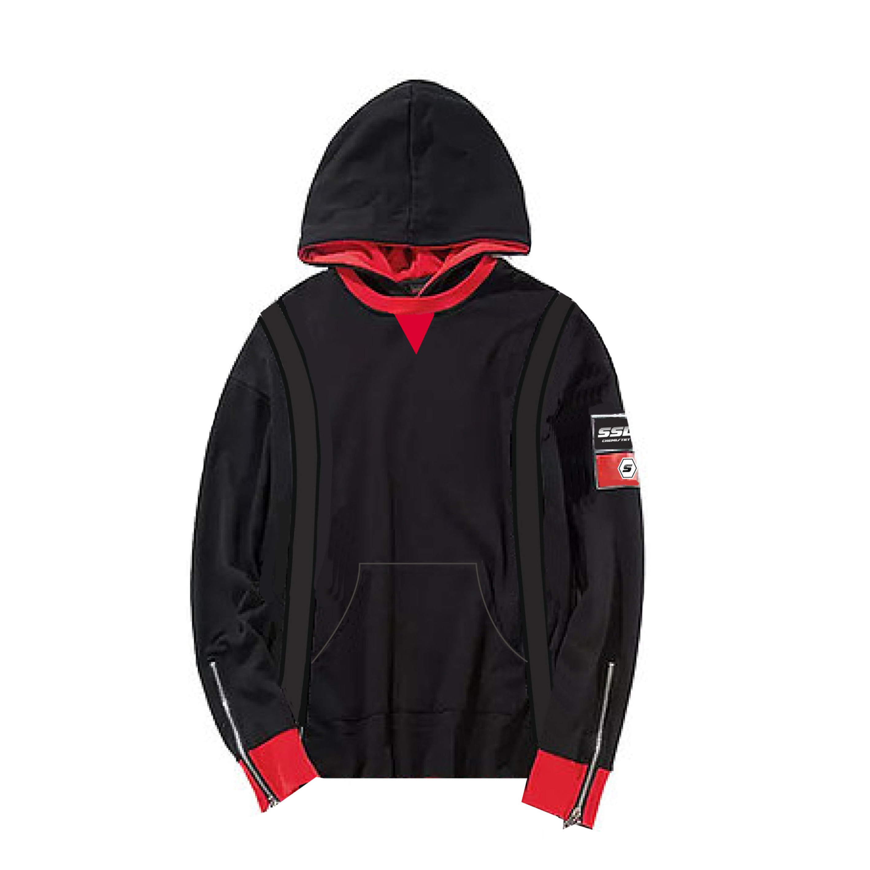 SSD-977 Bi Color Hoody — beeld 1