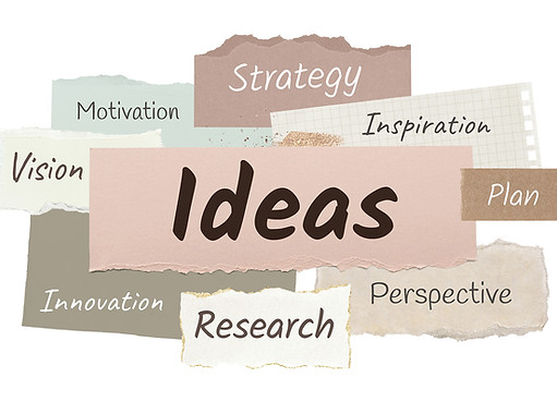 Words images and Inspiration for a vision board