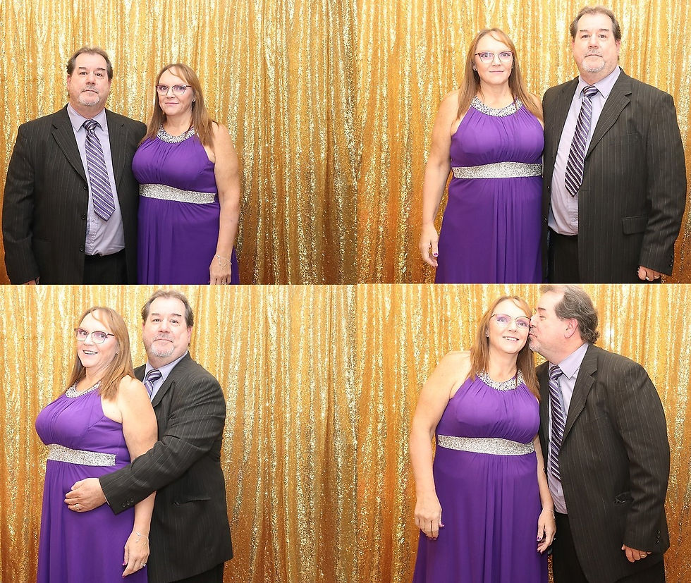 open concept christmas party windsor photo booth for rent