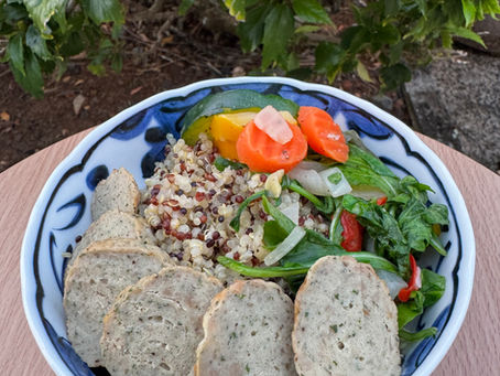 “ToL” Original Recipe: Turkey Meatball Mediterranean Stir-Fry with Tri-Colored Quinoa & Summer Memories