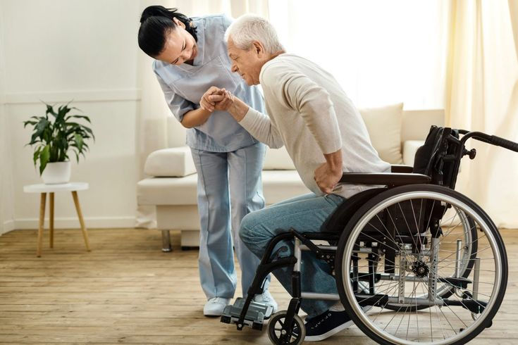 Helping elder Person