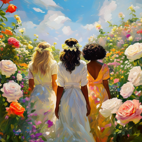 Blooming Through the Cracks: The Winding Path to Women's Rights