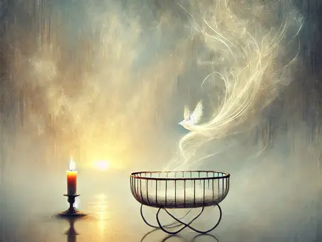 The Unborn and the Condemned: A Conversation in the Flames