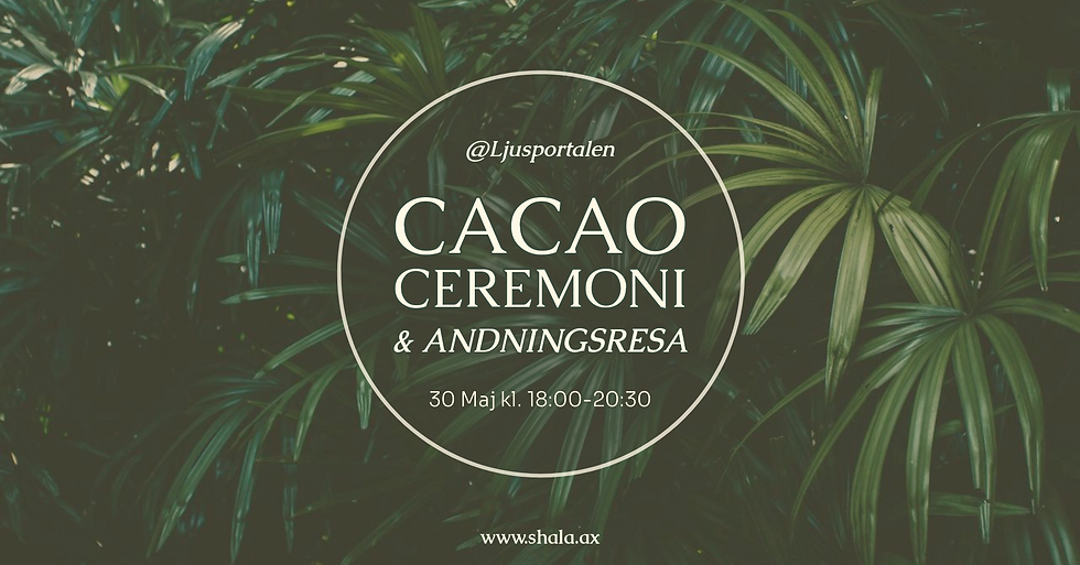 Cacao ceremoni & andningsresa