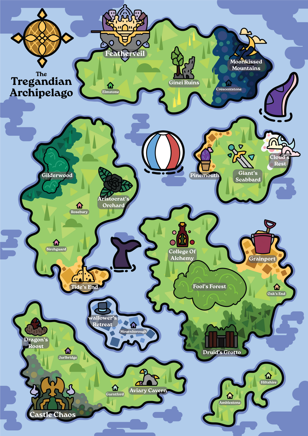 The Tregandian Archipelago