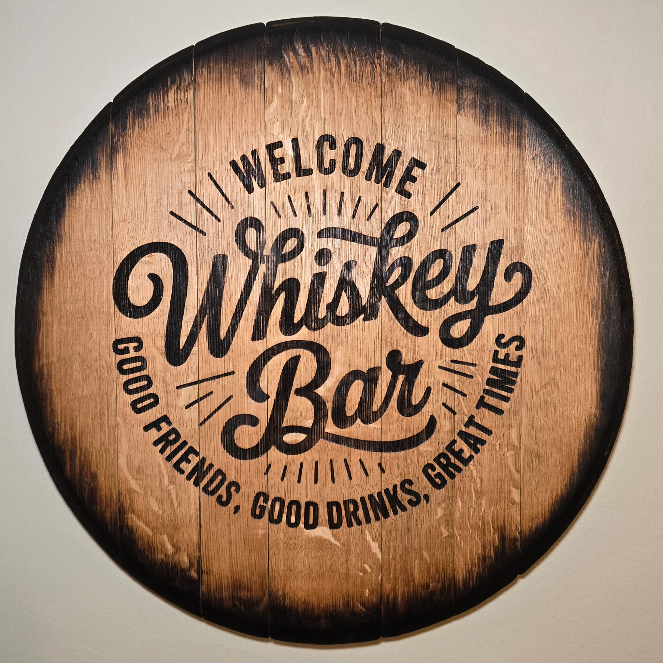 Whiskey Bar decor for whiskey lovers