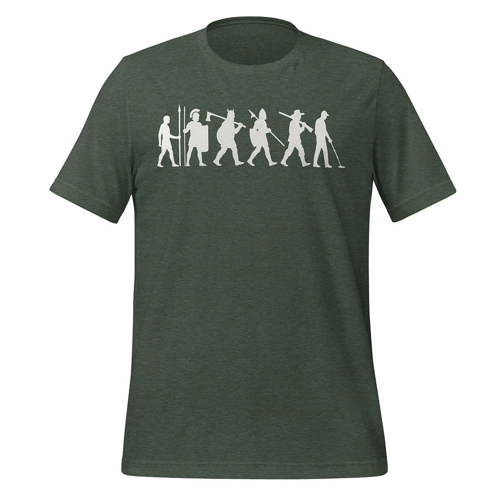 Thumbnail: GVMD History behind us Unisex t-shirt - Metal Detecting Merch