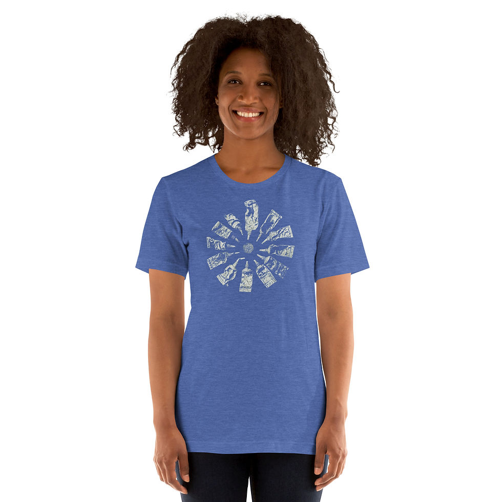 Thumbnail: Moo Tubes Unisex t-shirt
