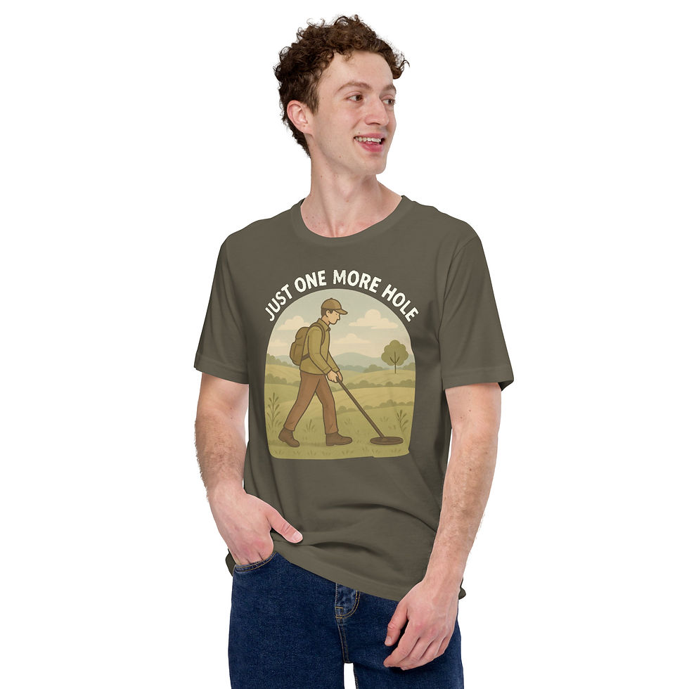 Thumbnail: One more hole Unisex t-shirt