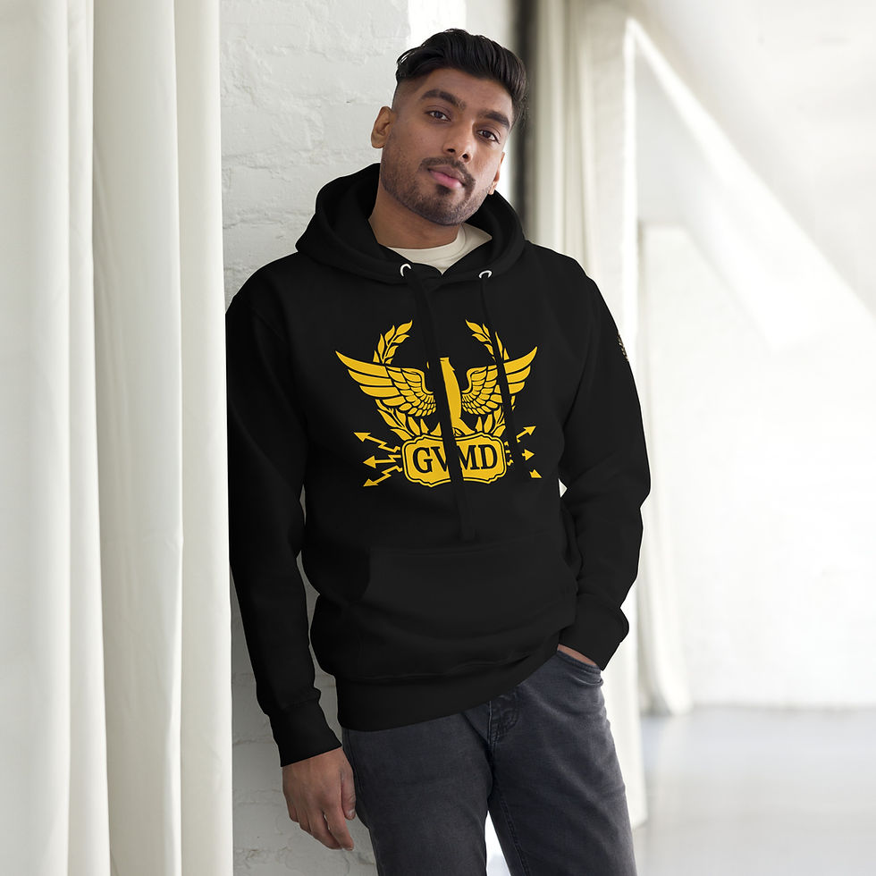 Thumbnail: GVMD Roman Imperial Eagle Logo Hoodie 2  - Metal Detecting Merch
