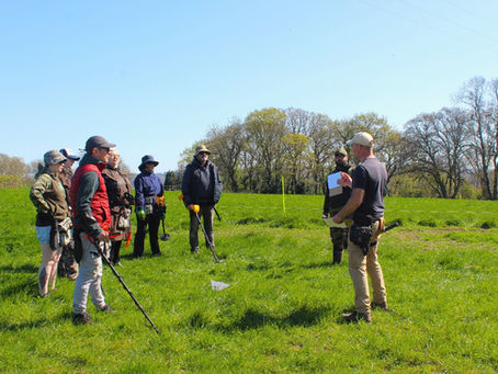 beginners metal detecting school