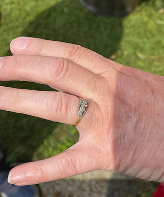 engagement ring found by detectorist