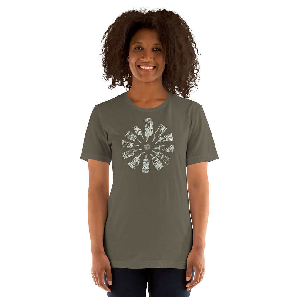 Thumbnail: Moo Tubes Unisex t-shirt