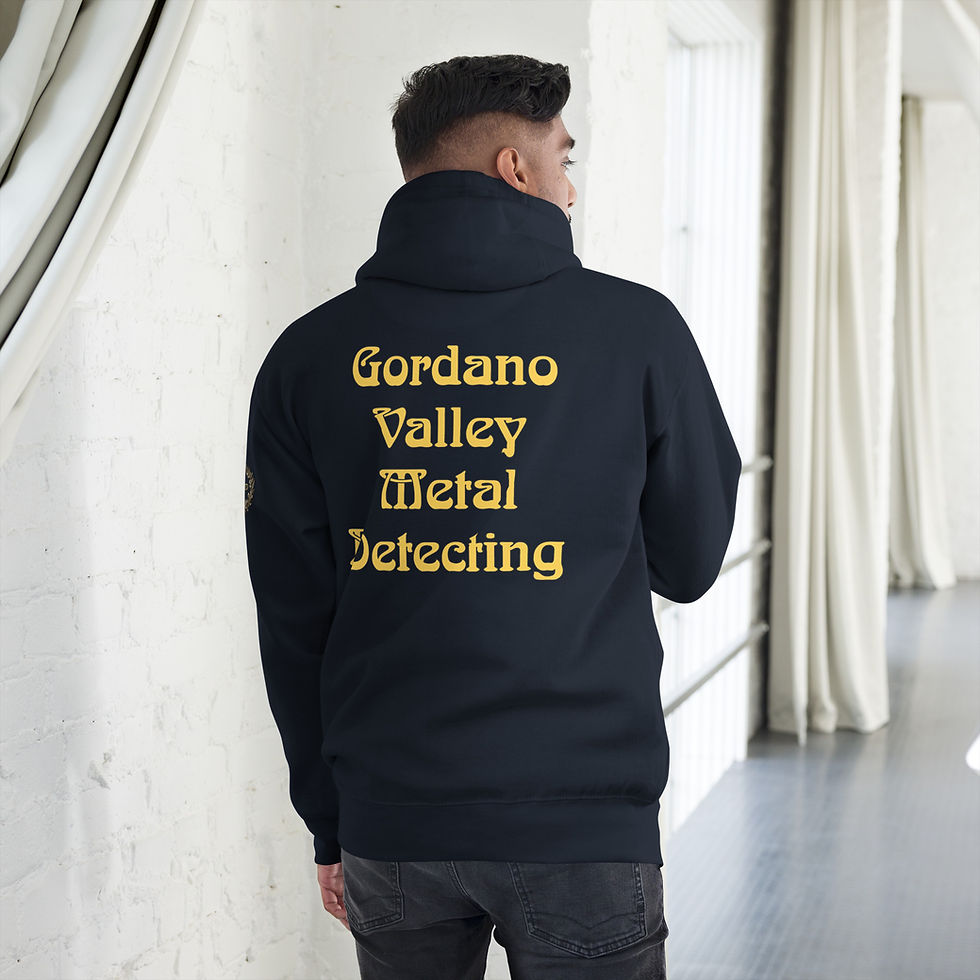 Thumbnail: GVMD Roman Imperial Eagle Logo Hoodie 2  - Metal Detecting Merch