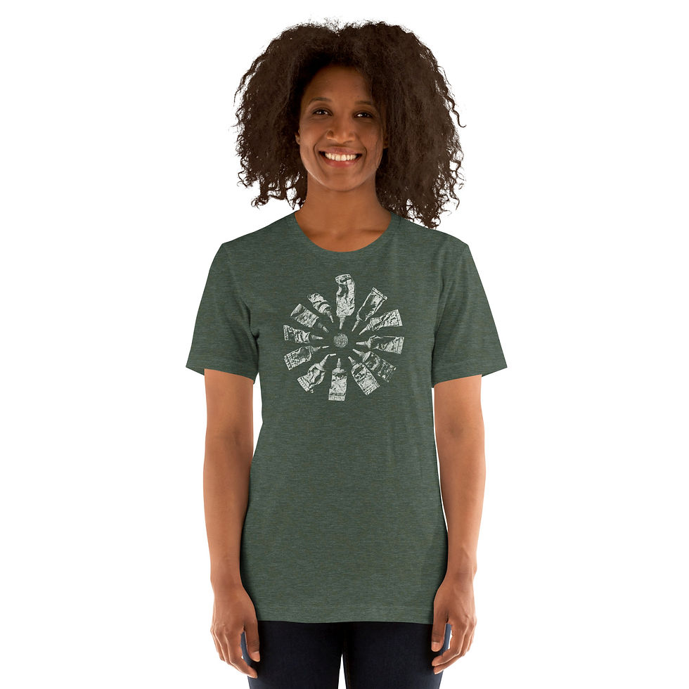 Thumbnail: Moo Tubes Unisex t-shirt